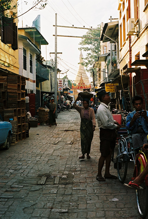 Mandalay - Scne de rue
