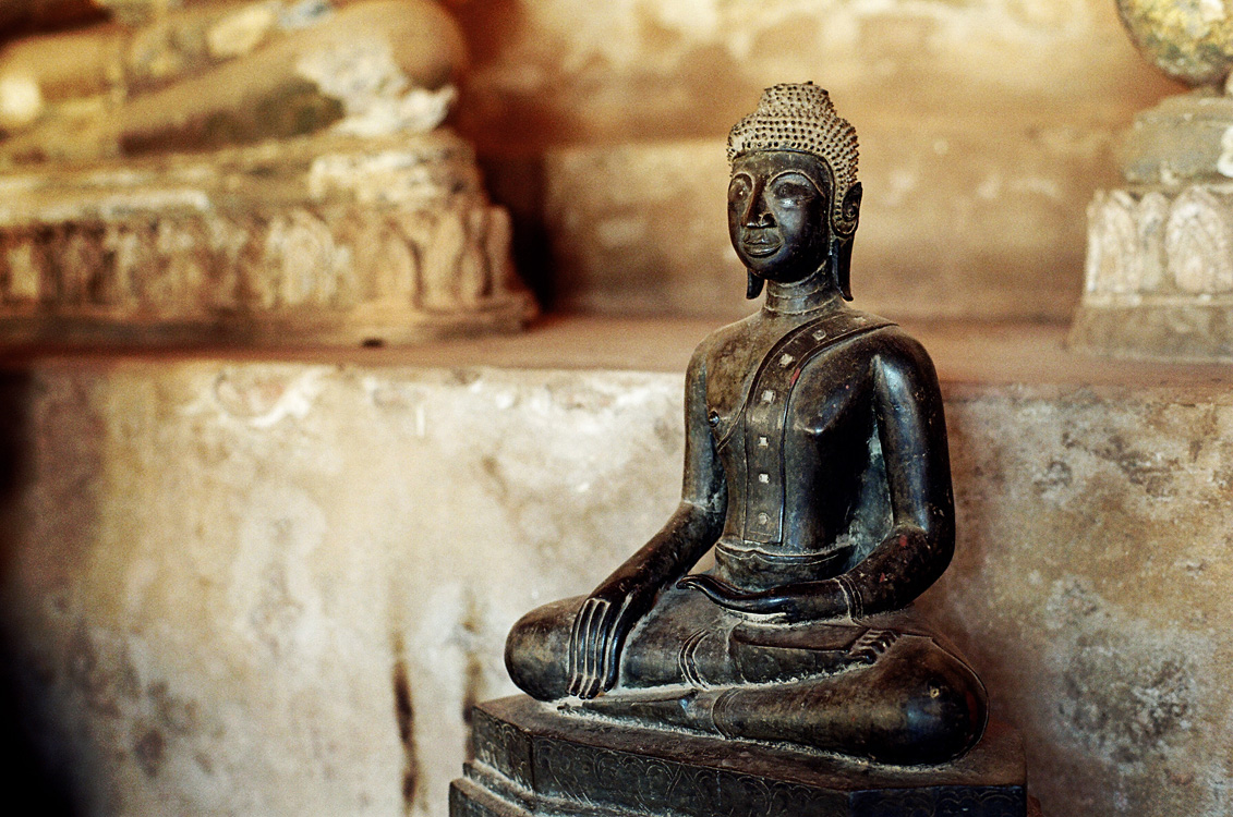 Représentation de Buddha au Vat Si Saket (Vientiane)