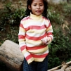 Jeune fille dans un village Hmong (près de Luang Prabang)