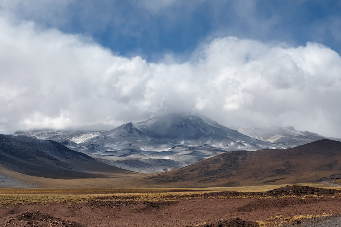 West of Miniques volcano from Road 23 (Around San Pedro de Atacama, Chile)