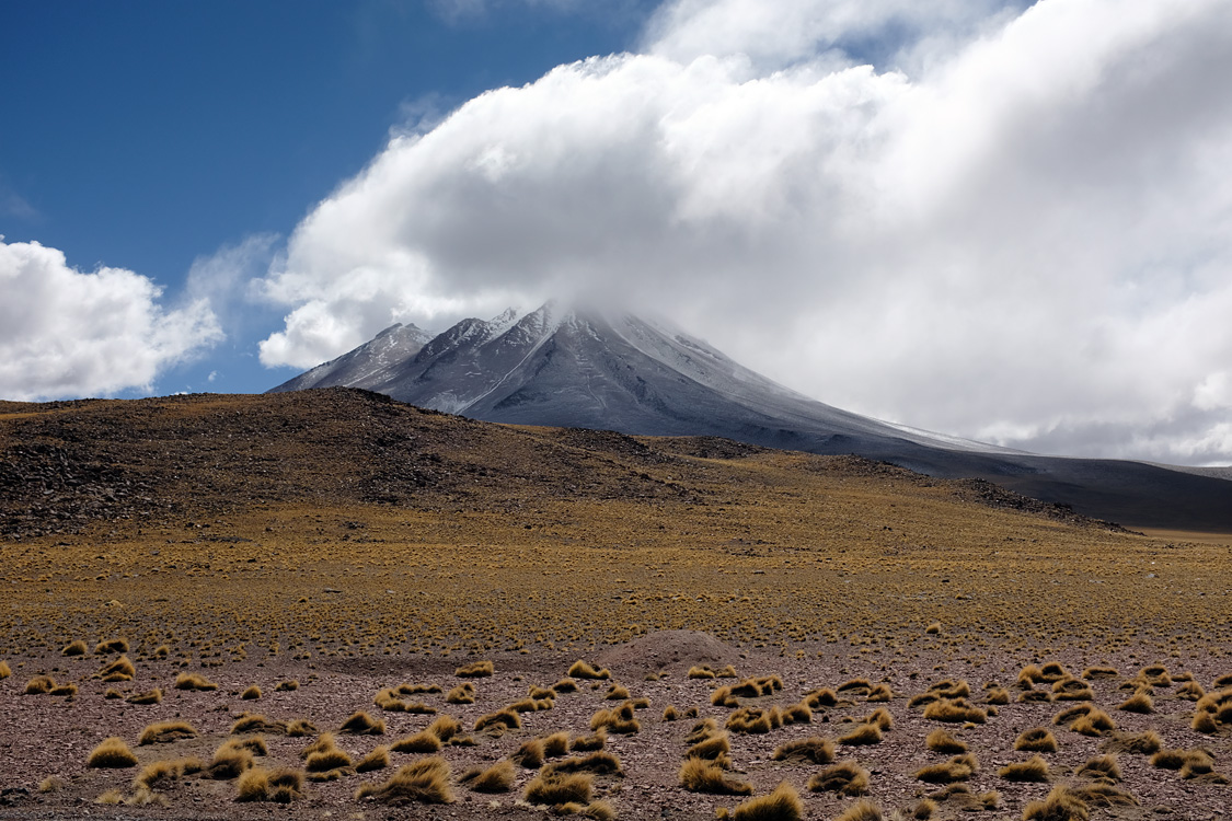 South-west of Miniques volcano from Road 23 (Around San Pedro de Atacama, Chile)