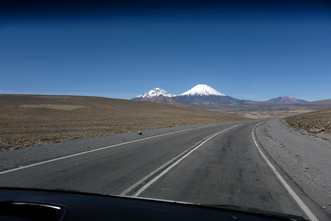 On my way to the Chungara lake, Road 11 from Putre (Parque Nacional Lauca)