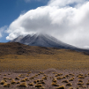 South-west of Miniques volcano from Road 23 (Around San Pedro de Atacama, Chile)